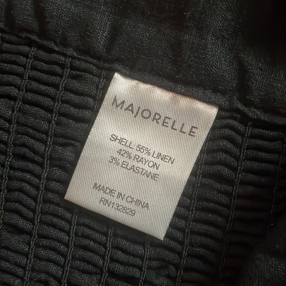 MAJORELLE (Revolve) Delaney Tie Front Bandeau Top - Picture 4 of 5